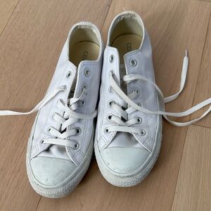 Converse Kids White Sneakers